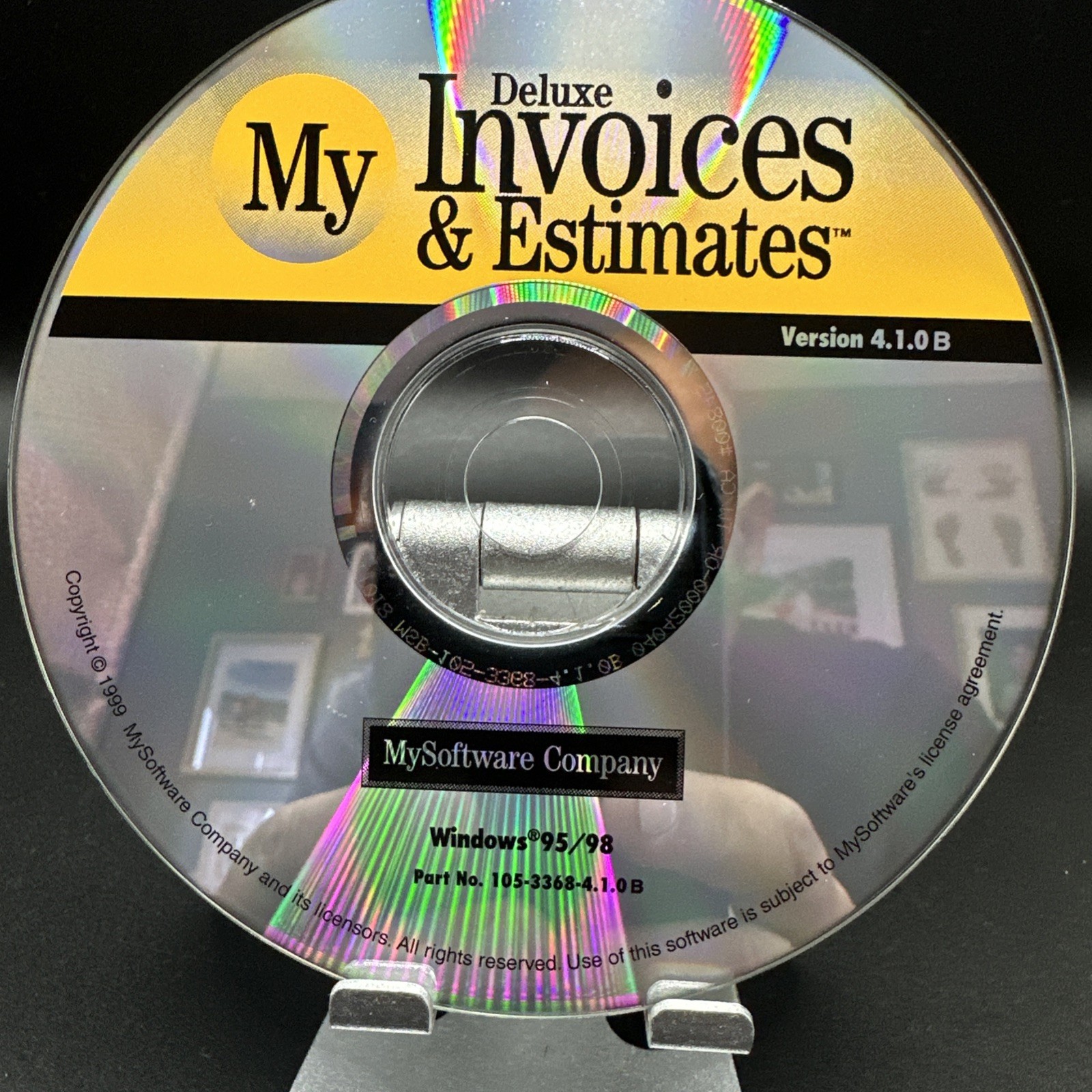 Invoices & Estimates By MySoftware Company a CD Only For Windows95/98