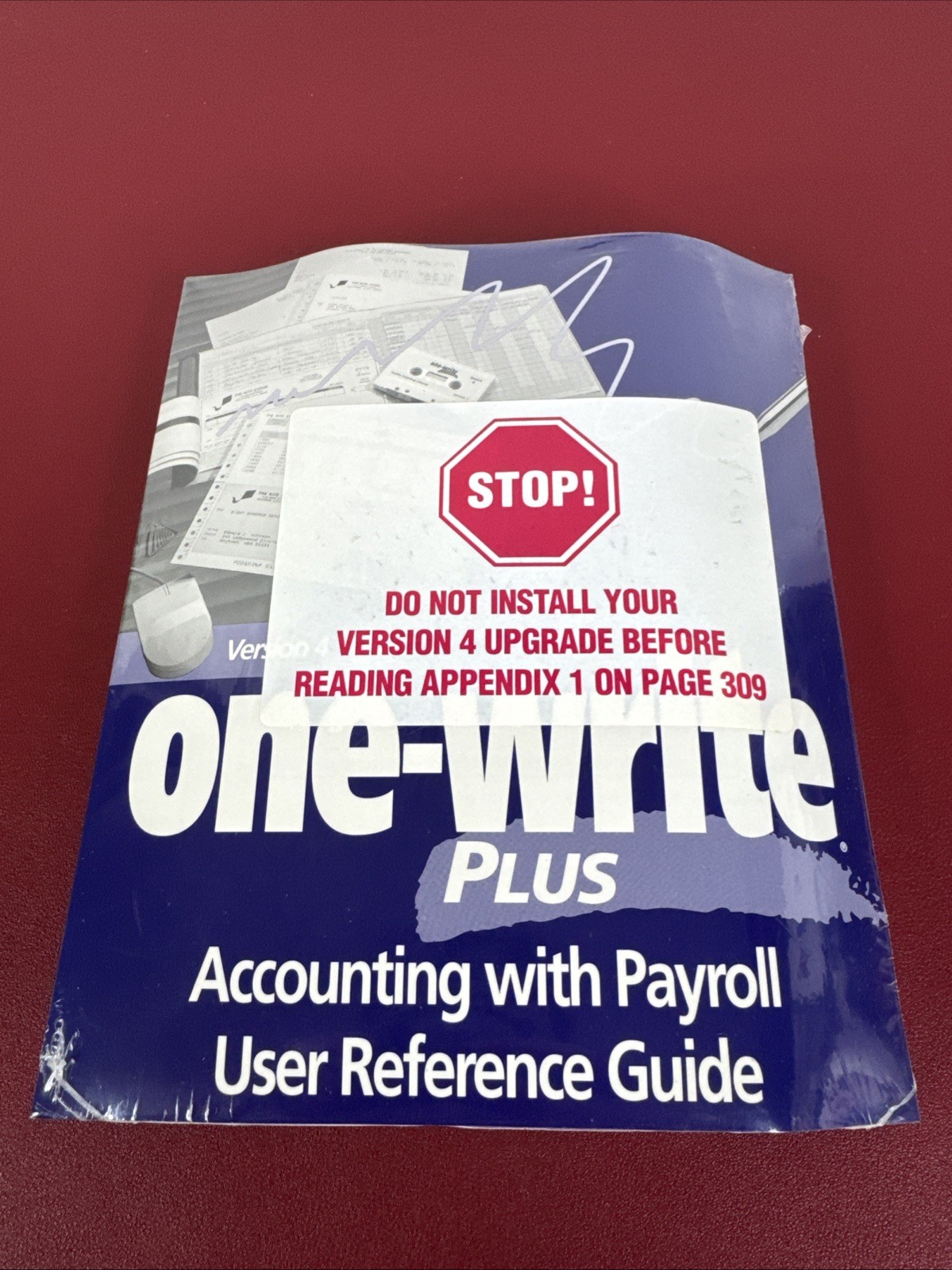 New Sealed One Write Plus Version 4, Accounting Payroll – Software