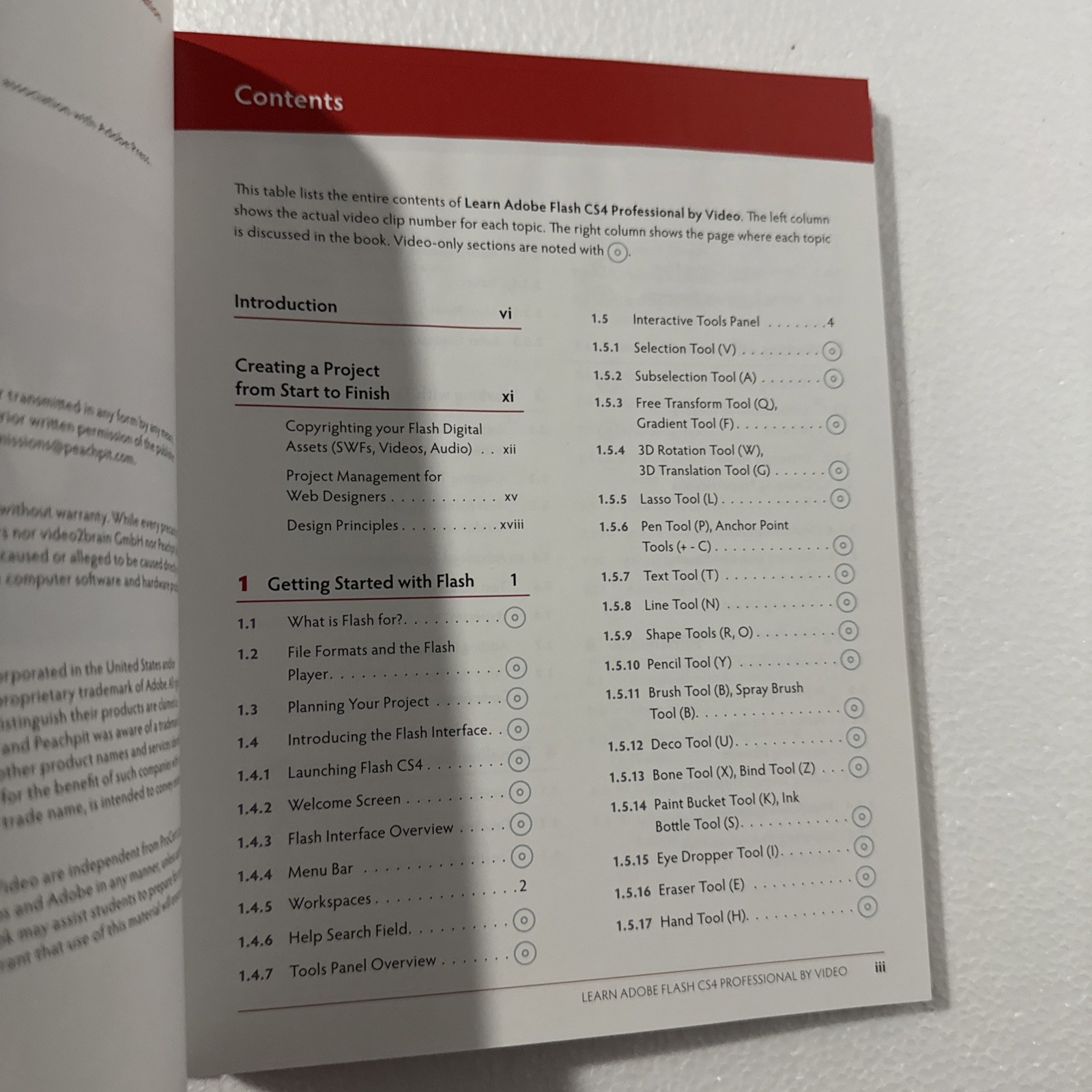 Adobe Flash CS4 Professional Learn By Video Plus Guidebook 2010 Digital Training