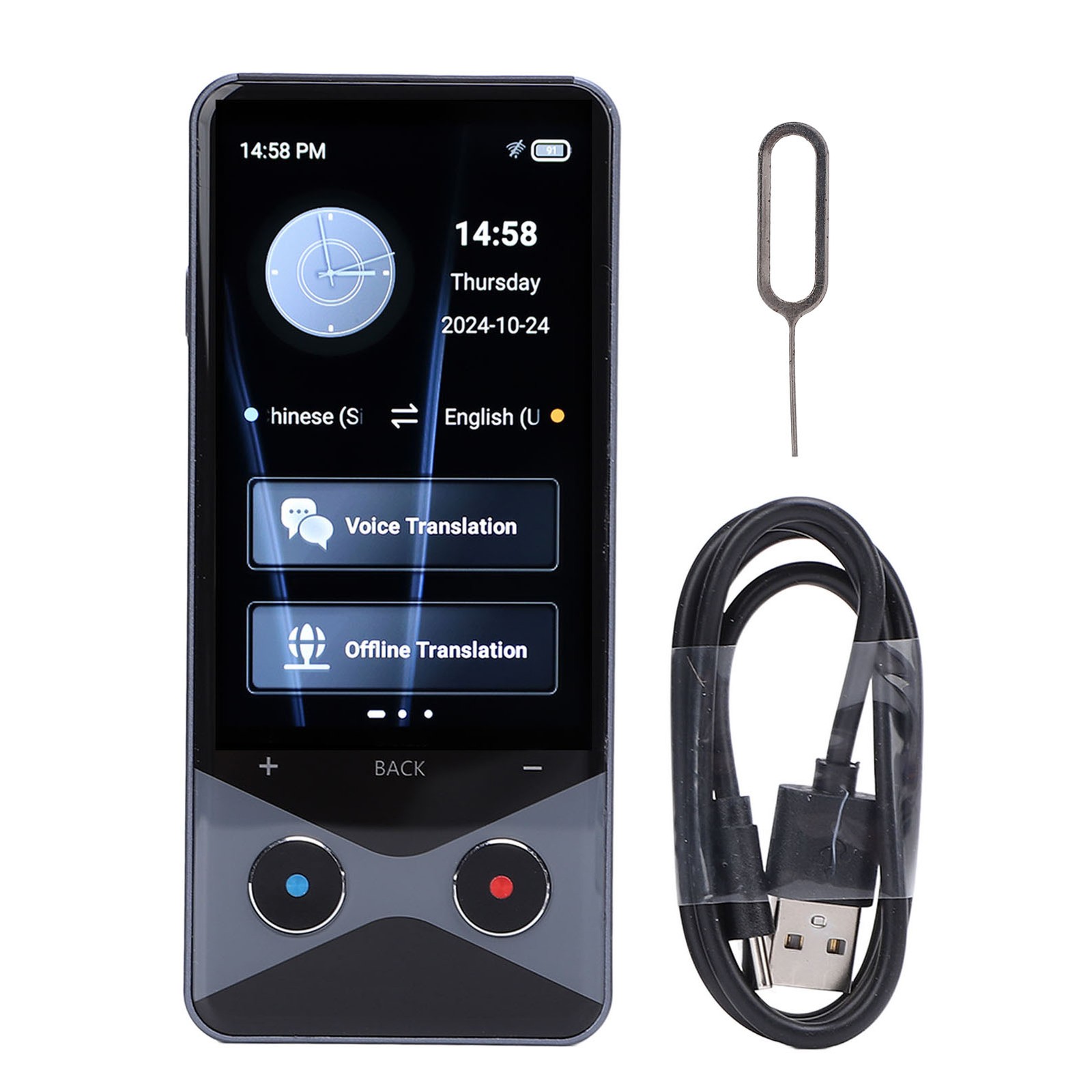 AI Language Translator For ChatGPT 137 Languages 1GB RAM 16GB ROM 5MP Photo FNGA