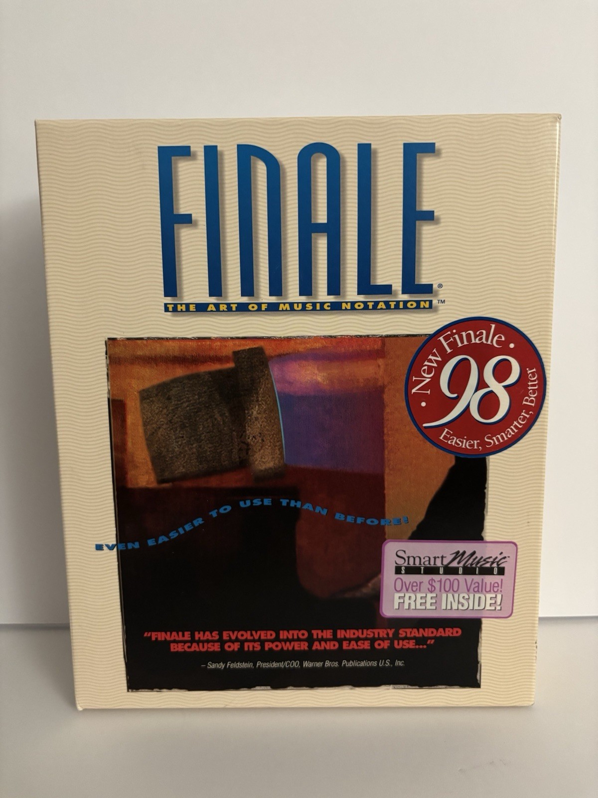 Finale 98 The Art Of Music Notation Macintosh Software – Near Mint Disc!