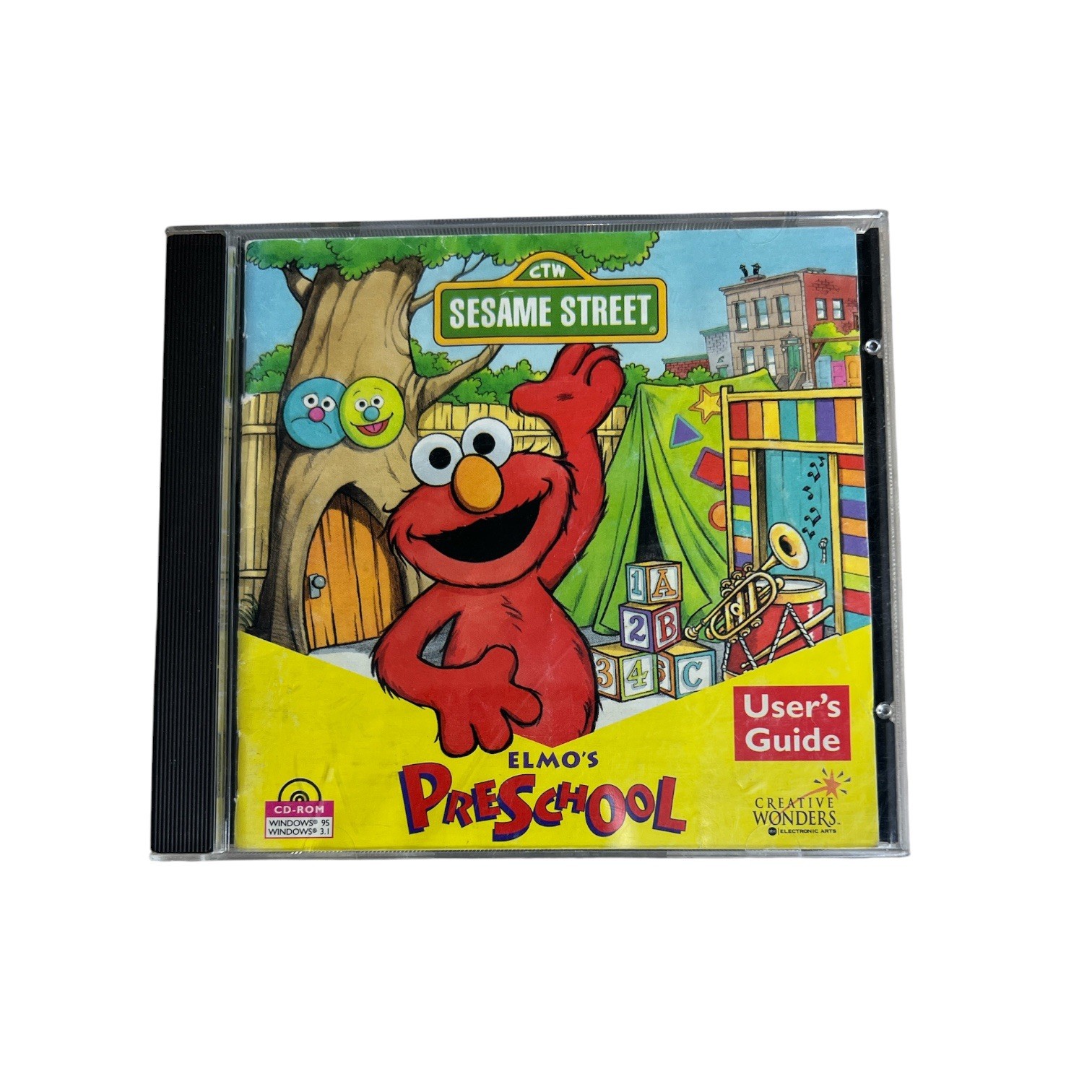 Elmo’s Preschool Sesame Street PC CD-ROM Learning Educational Kids