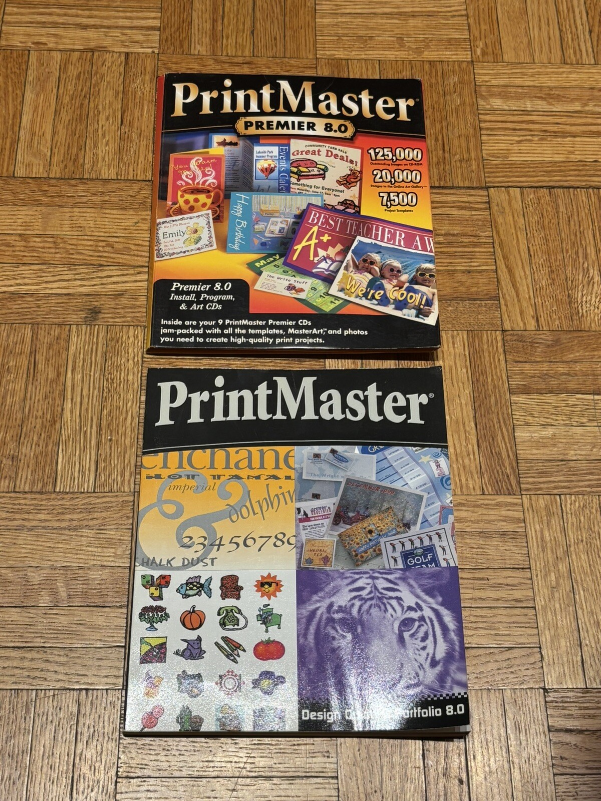 Vintage Print Master Premier 8.0 PC Software – WINDOWS 95 98