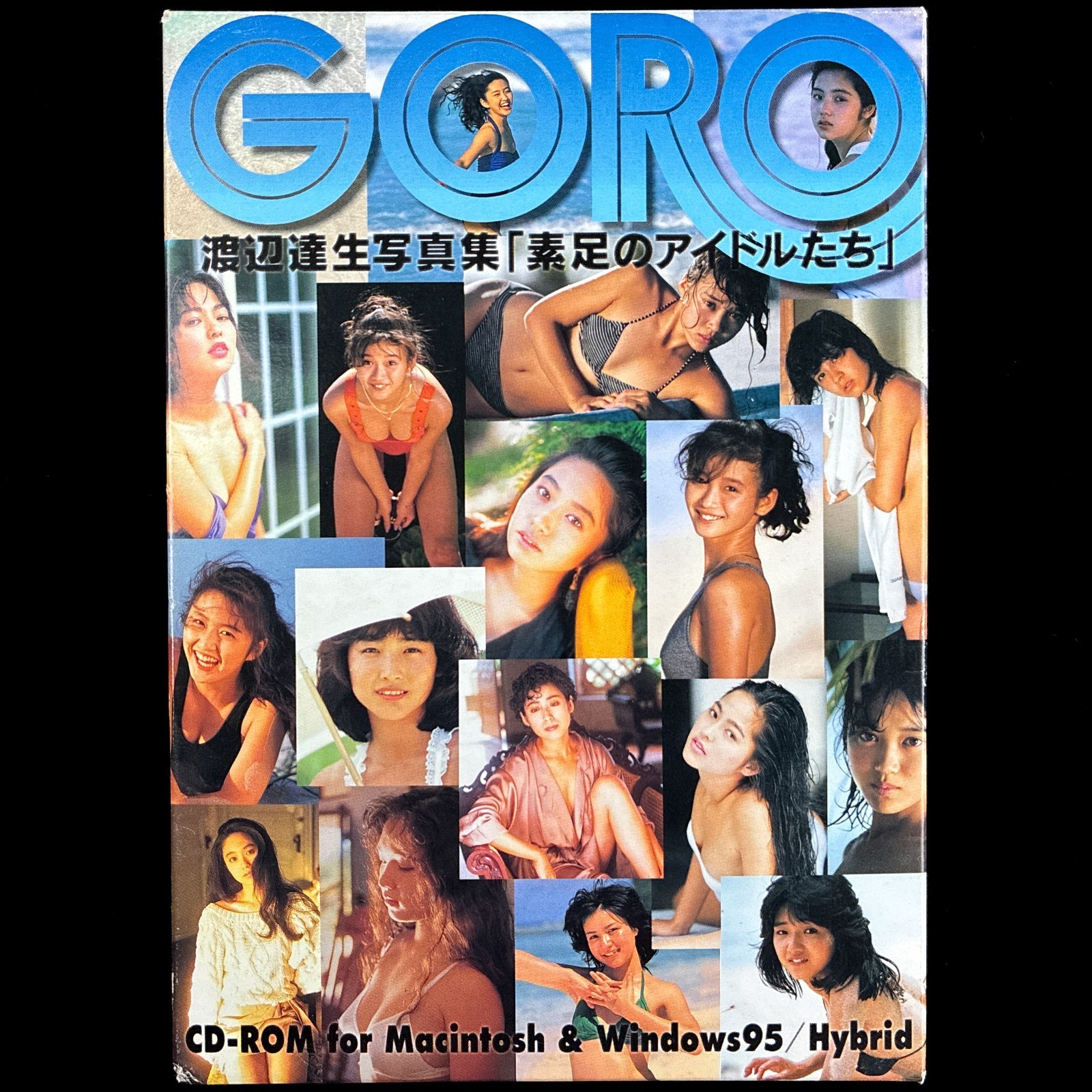 GORO Vol. 2 Tatsuo Watanabe Barefoot Idols Hybrid CD-ROM Idol Photobook Japan