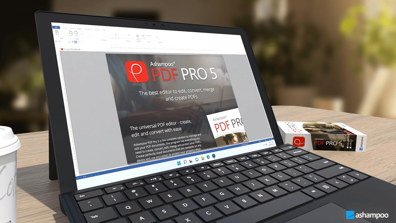 PDF Software Ashampoo Pro 5 Digital Document Management Tool cordless power