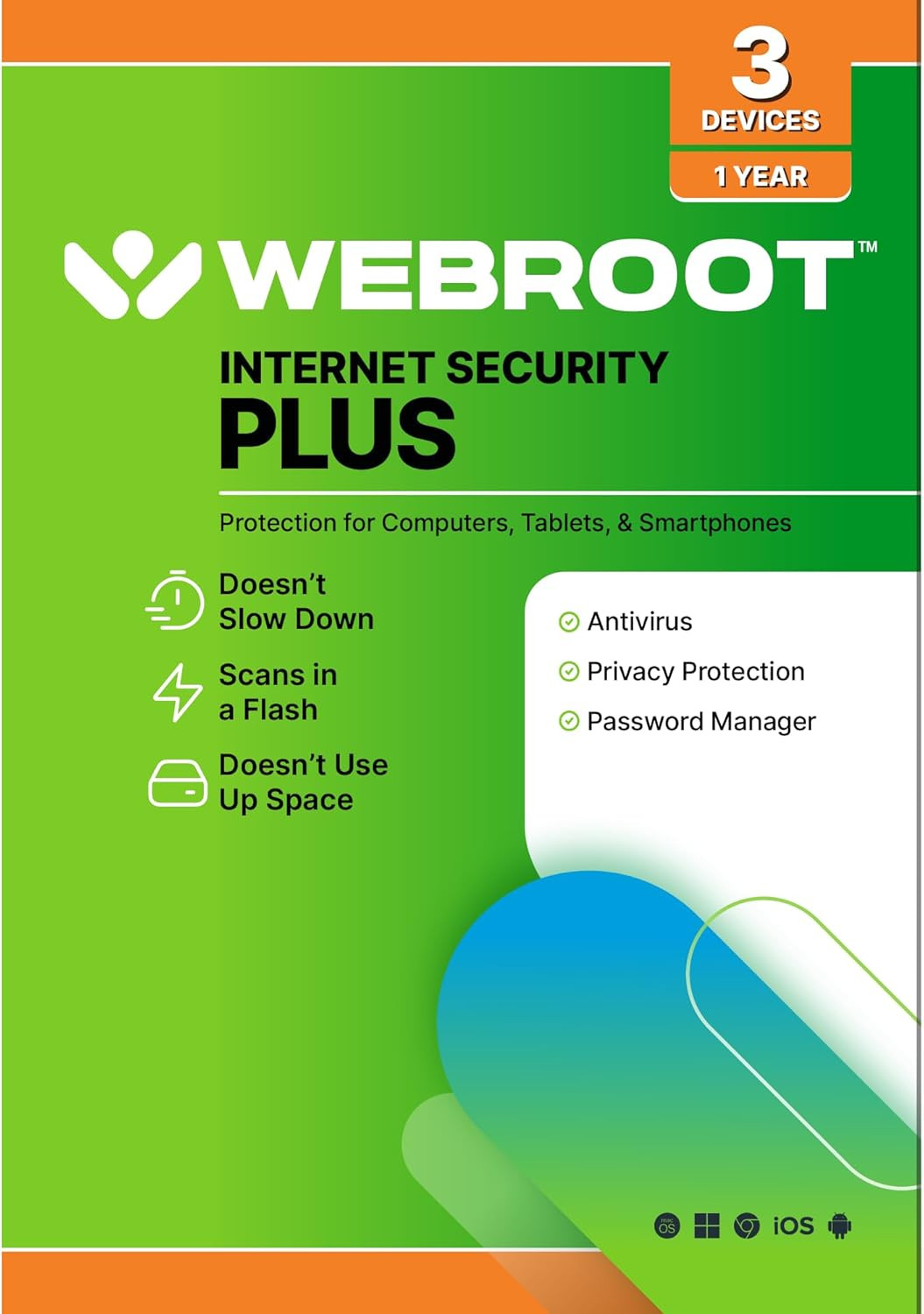 Internet Security plus | Antivirus Software 2026 | 3 Device | 1 Year Keycard …