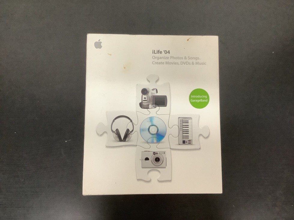 Apple iLife ’04 Retail Pack USA M9364LL/A for Mac 2004 NEW WITH BOX