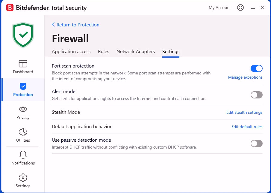 Bitdefender Total Security – 24 Months | 1 Device (Windows PC) + Daily VPN
