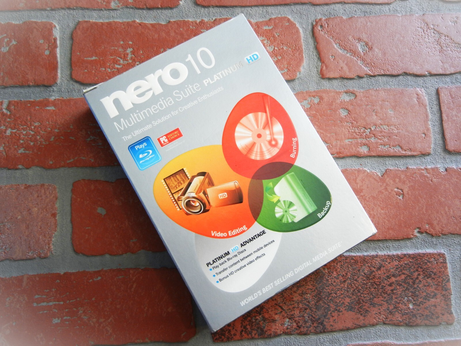 NERO 10 PLATINUM SOFTWARE With Users Artwork Made FOR Audio GEEKS All Business