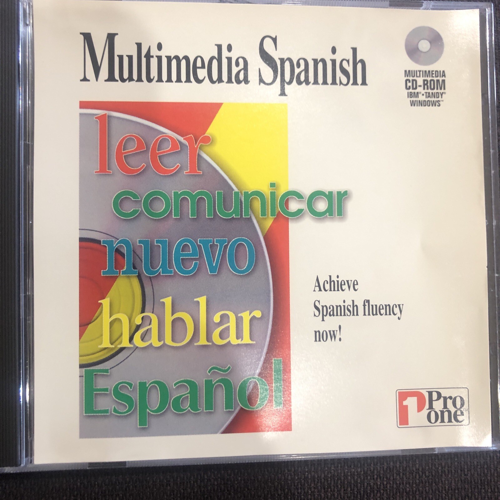 1994 Pro One Software Windows Multimedia Spanish