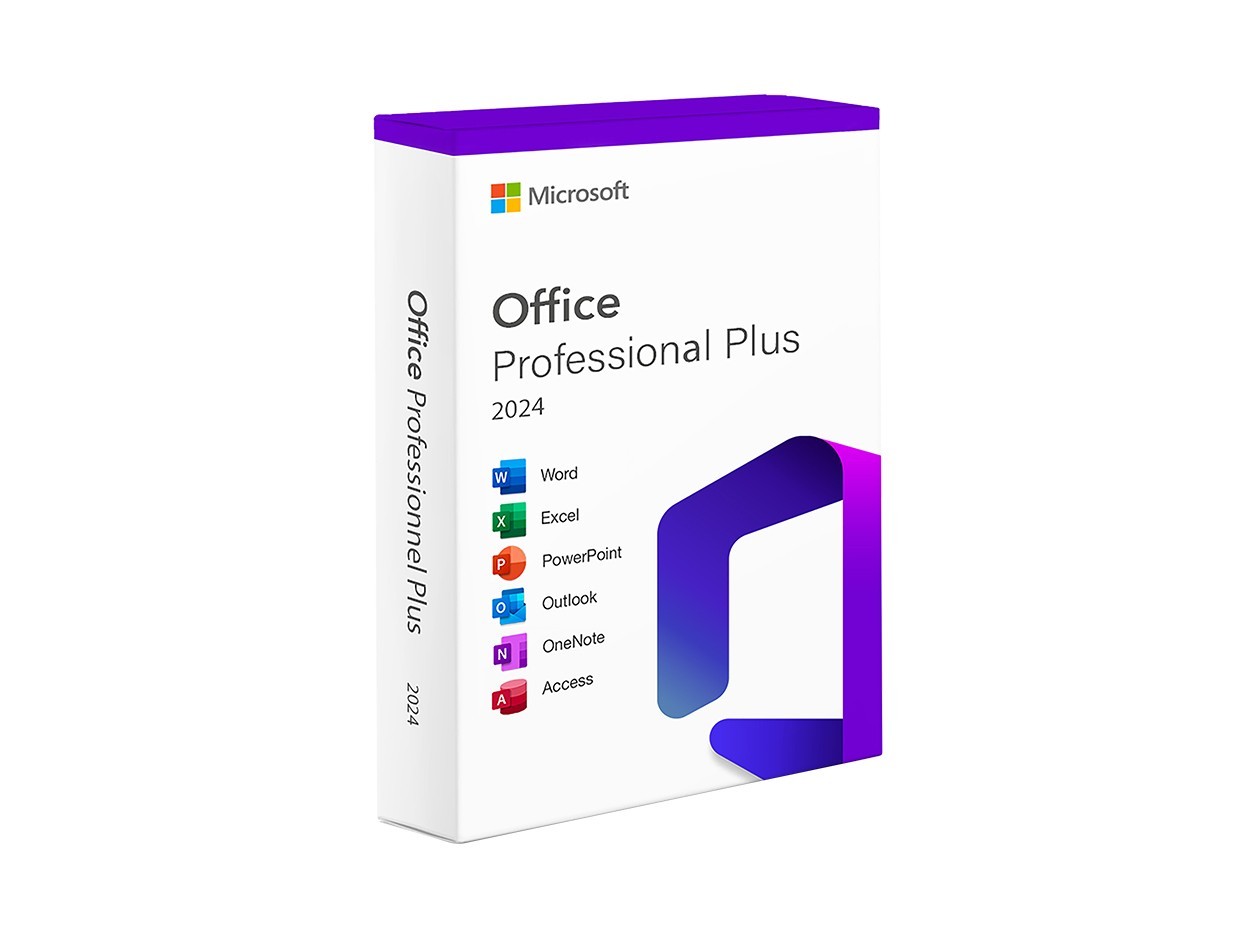 Microsoft Office Professional Plus 2024 – 1 Device – Non-Subscription (Not 365)