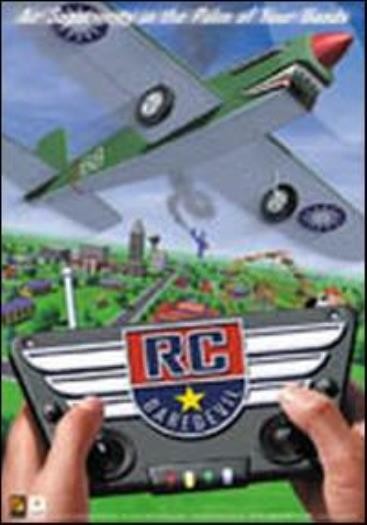 RC DareDevil PC CD fly remote control airplanes radio-controlled aircraft game!