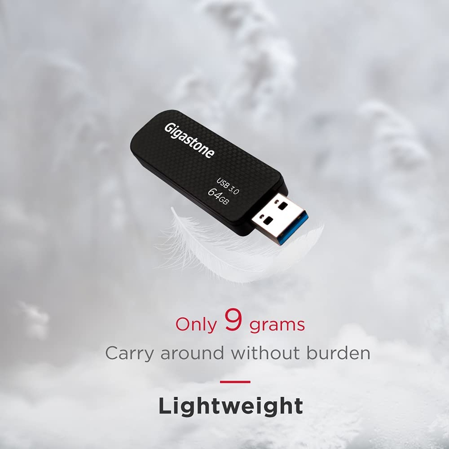 GIGASTONE 64GB Flash Drive (5 Pack) Z30 USB 3.2 Gen 1, 80MB/s Ultra Fast, Key…
