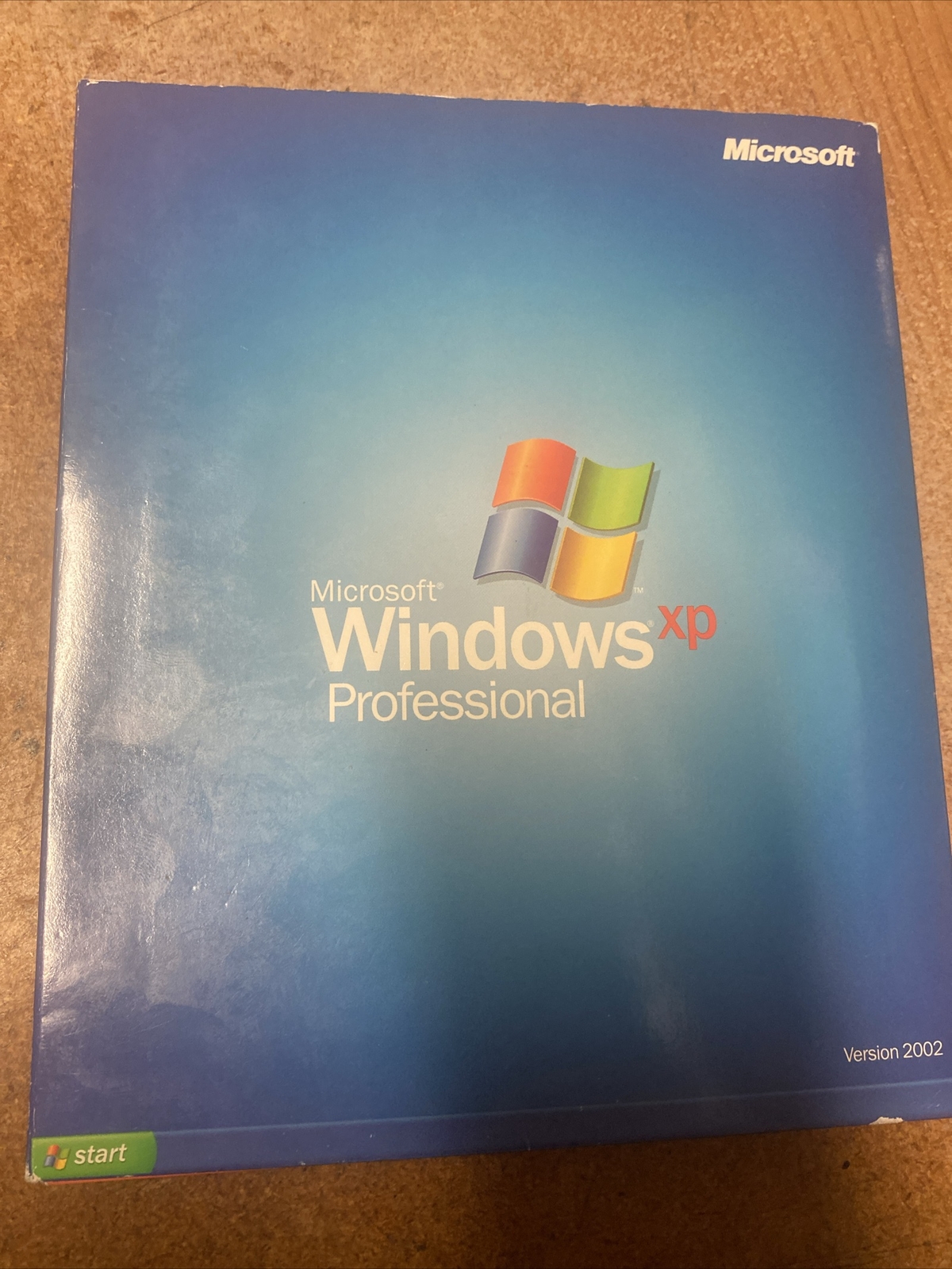 Microsoft Windows XP Professional 2002 Upgrade