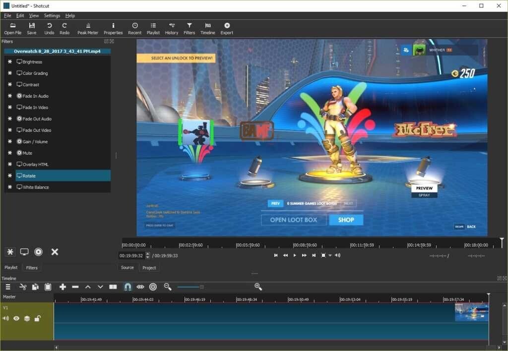 Shotcut Professional HD Video Editing Software Suite for Mac on CD-ROM