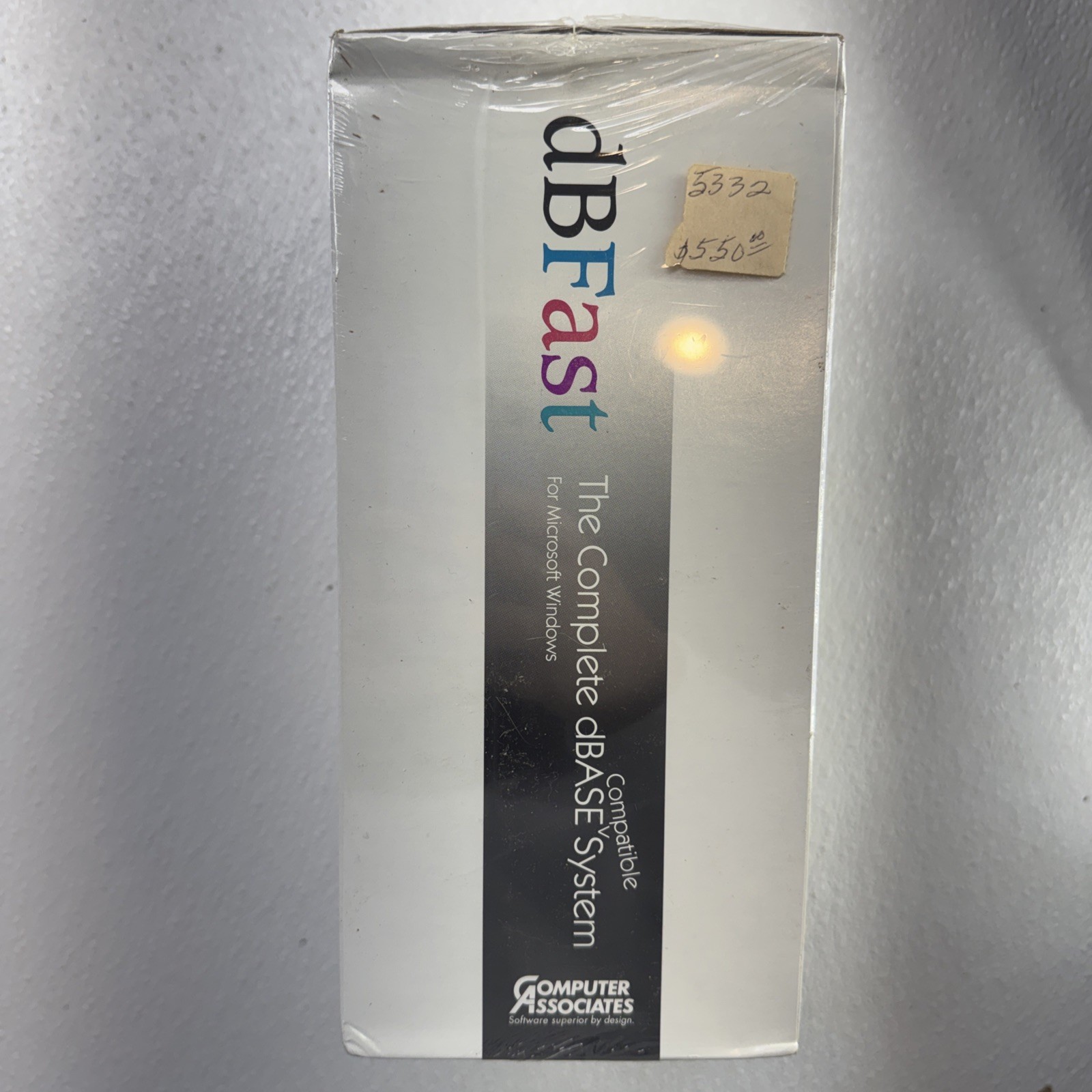 Computer Associates dBFast Version 1.7 Demo 1991 Vintage dBase Computer Software