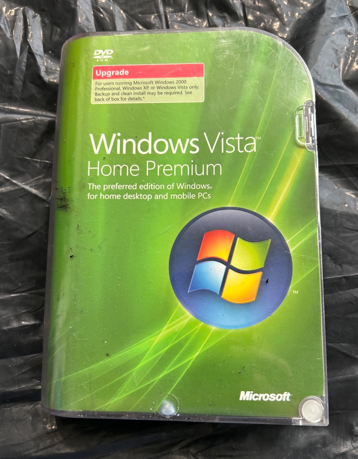 Microsoft Windows Vista Home Premium Upgrade Version w/ Case / CD / Product Key