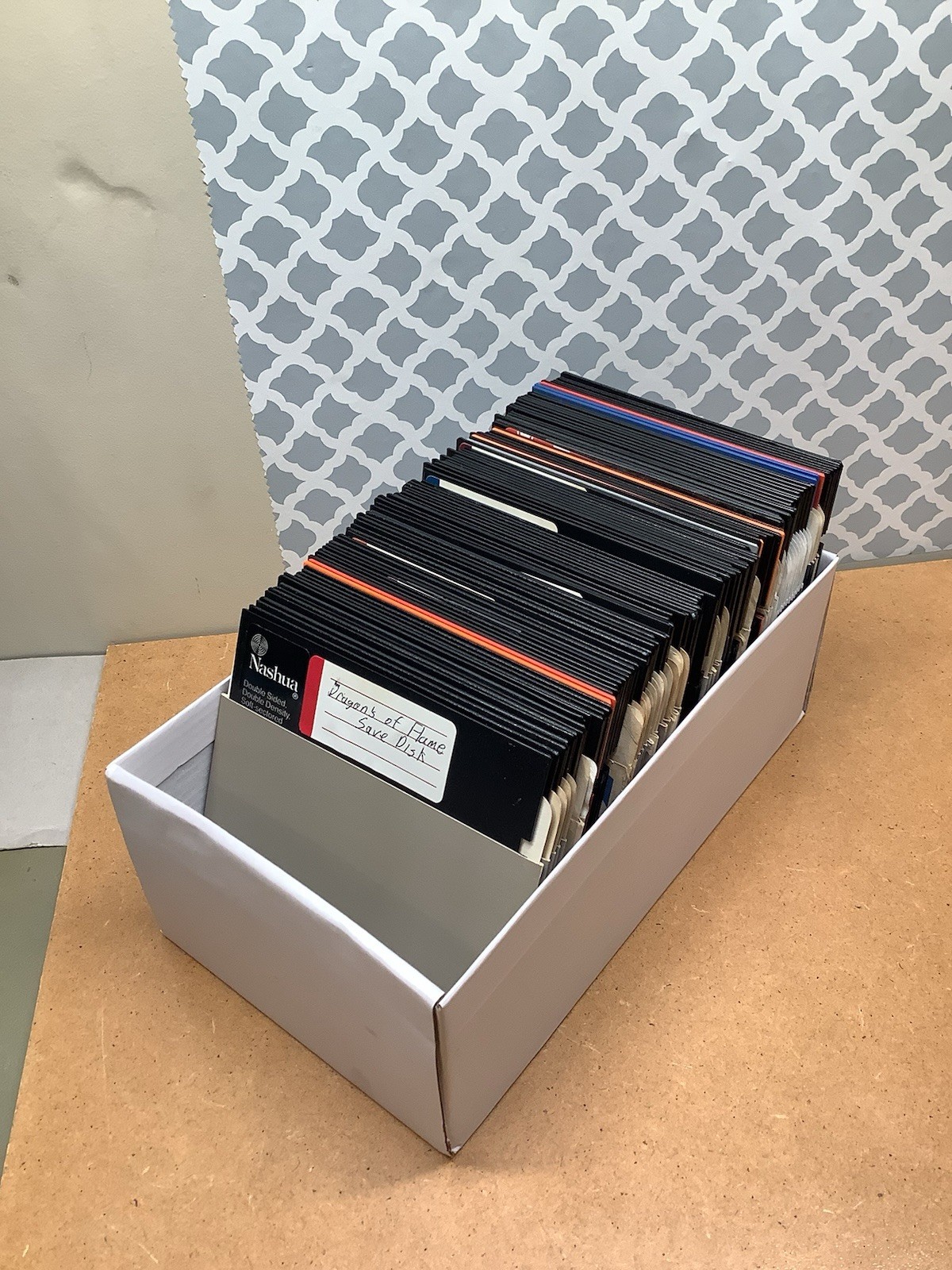 100 Floppy Disk Lot of 5.25 Inch Floppy Disks Untested VTG