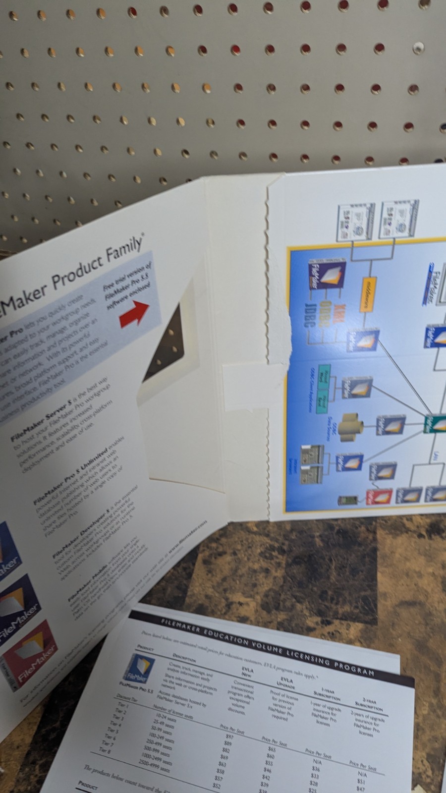 Rare – FileMaker Pro 5.5 Trial Version Spring 2001 Windows & Mac Demo Disc