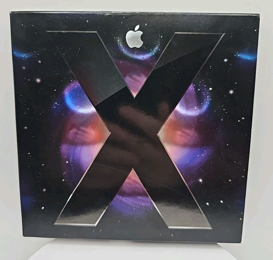 Apple Mac OS X Version 10.5 Leopard DVD-ROM In Box With Instructions & Stickers