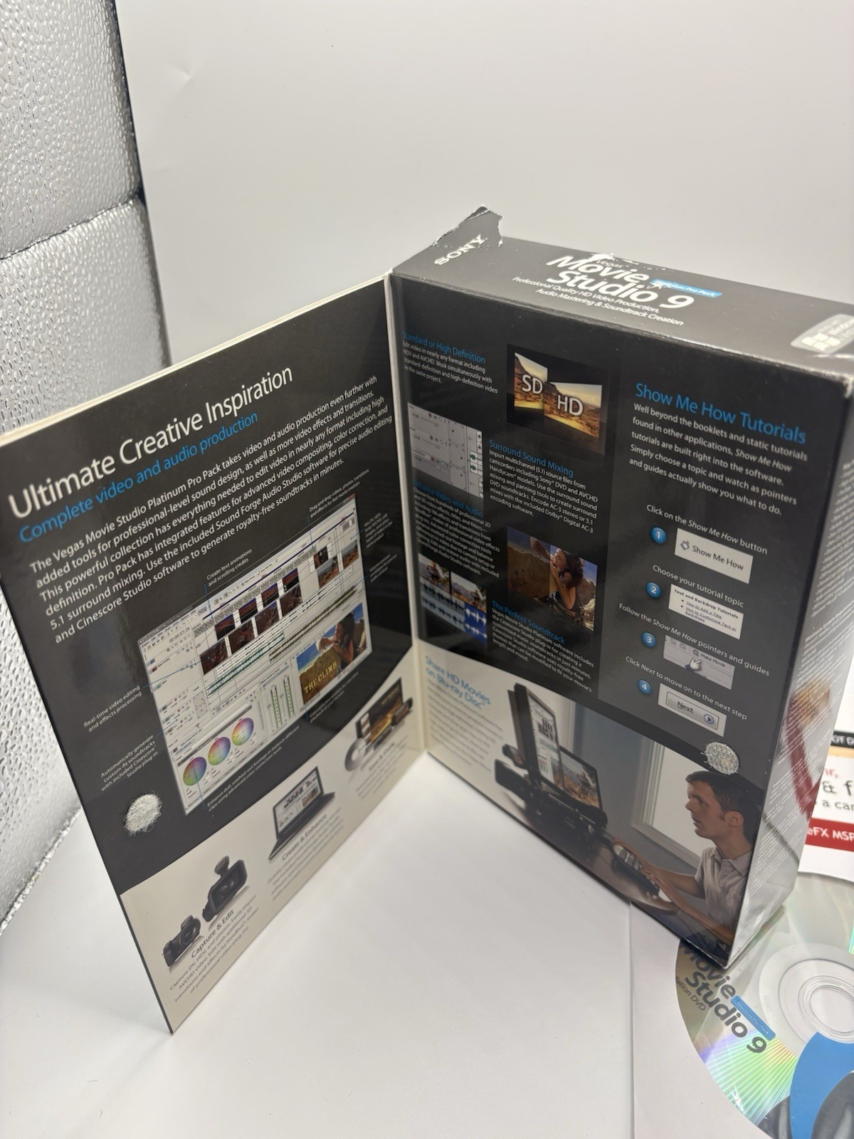 Sony Vegas Movie Studio 9 Platinum Edition Video & Soundtrack Software