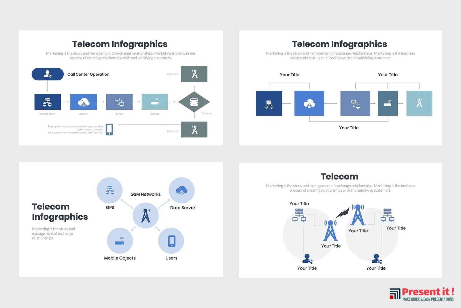 Telecom Infographics