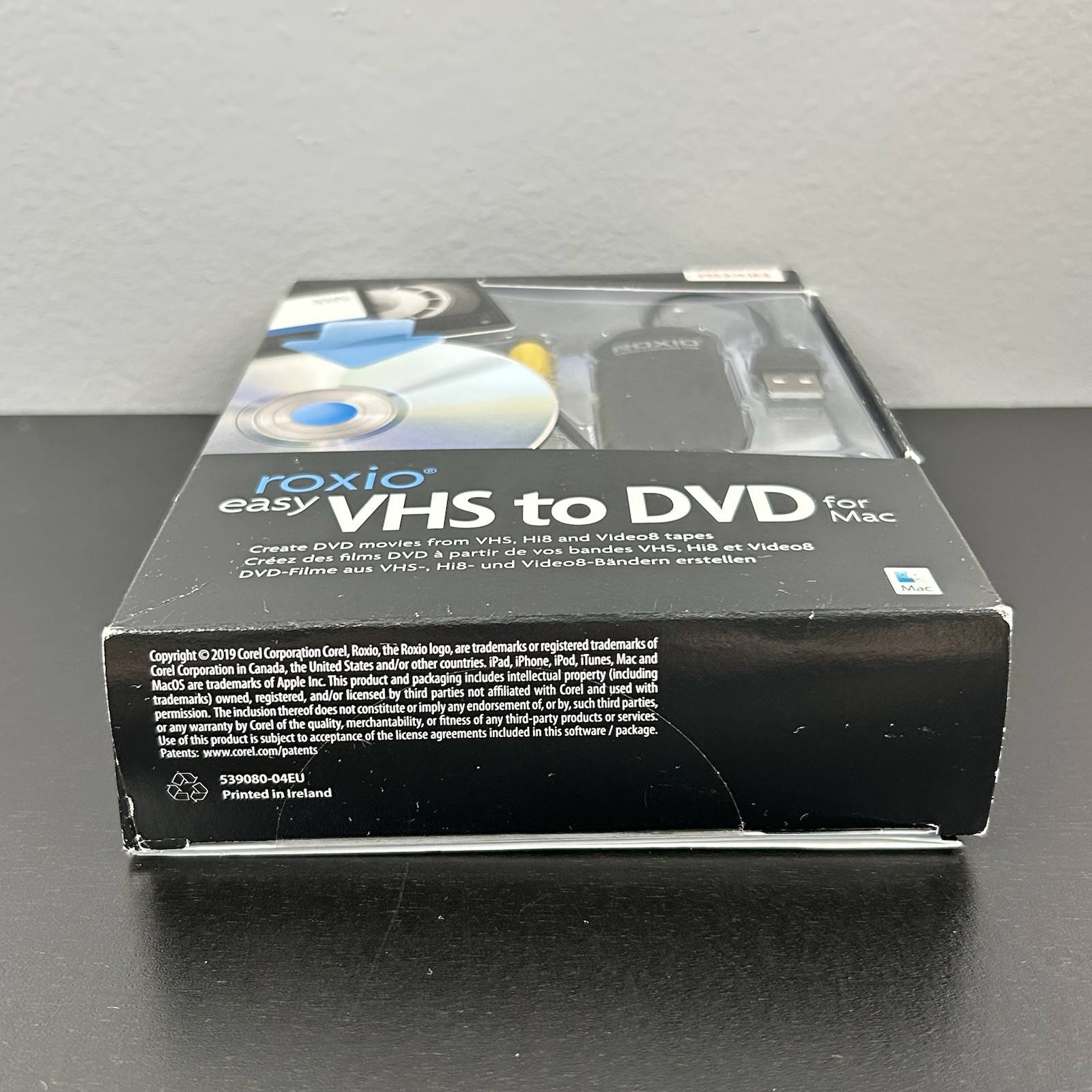 Roxio Easy VHS to DVD for Mac 243100 Convert VHS Hi8 Video8 Tapes to DVD – New