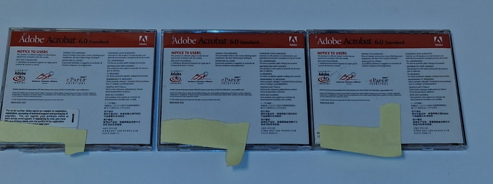 Adobe Acrobat 6.0 Standard 90046061 for Windows PC with Serial Number