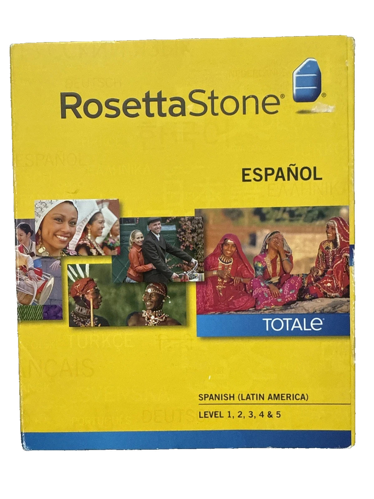 Rosetta Stone Spanish (Latin America) Level 1-5 1 2 3 4 5 6-Disc Set Version 4