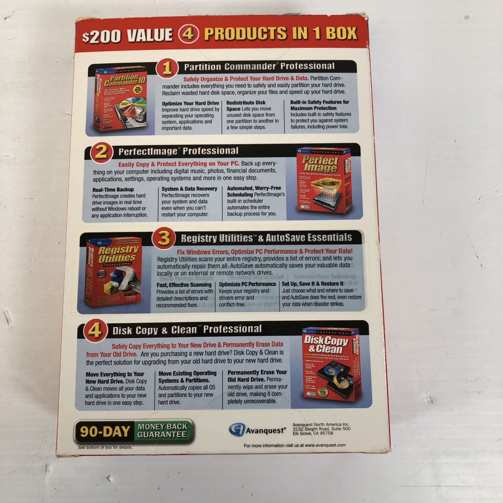 Avanquest Disk Utilities Professional – 3 USER License, Model 1600