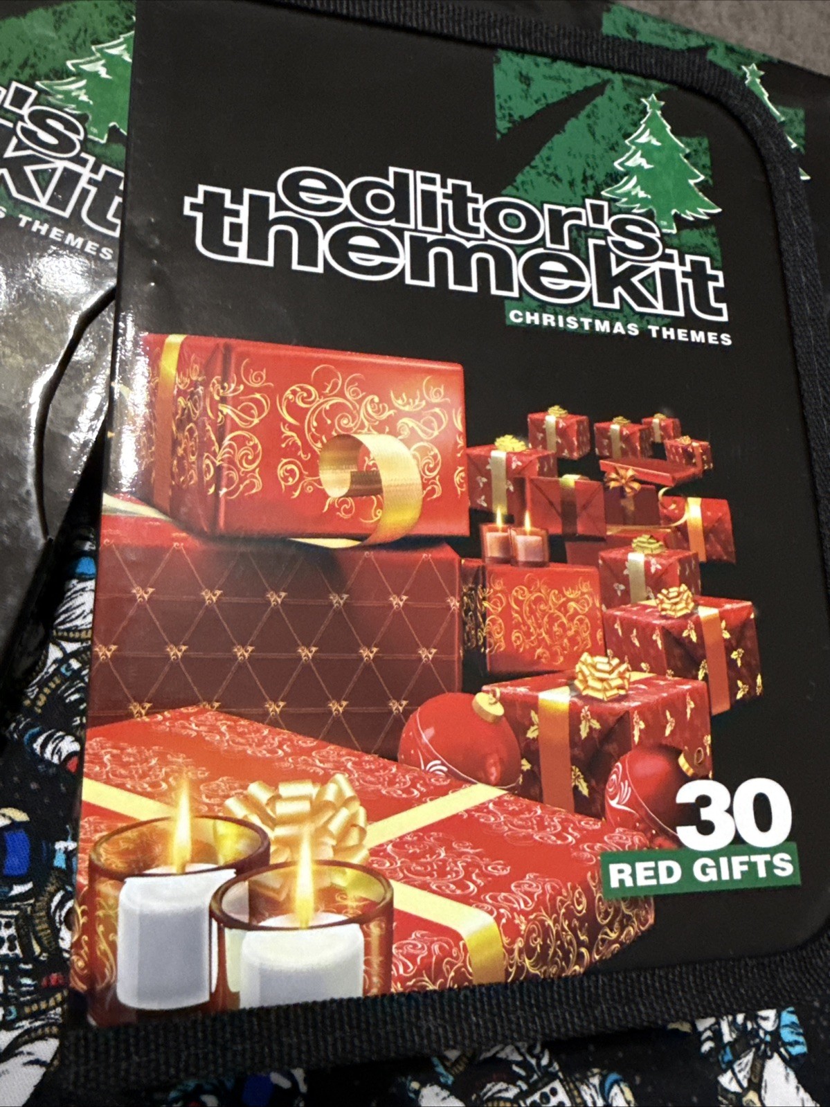 Digital Juice Editors Theme kit Lot Of 6- Holiday Christmas #25 26 27 29 30 31