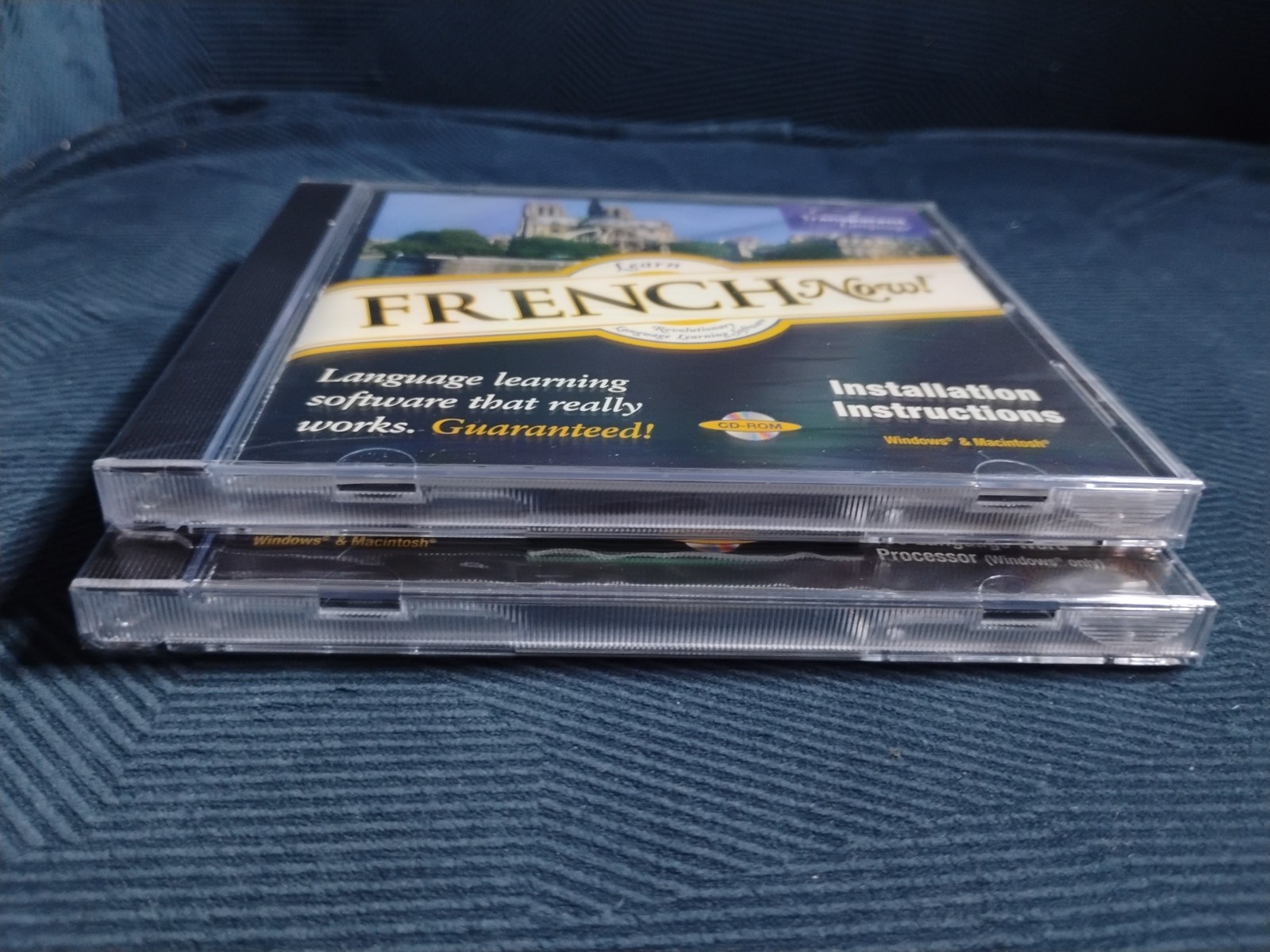 LEARN FRENCH NOW! DELUXE EDITION! – CD-ROM BOX SET – Factory Sealed!