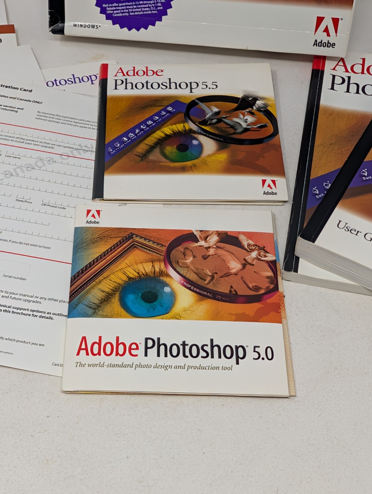 Authentic Adobe Photoshop 5.5 Graphic Design Upgrade