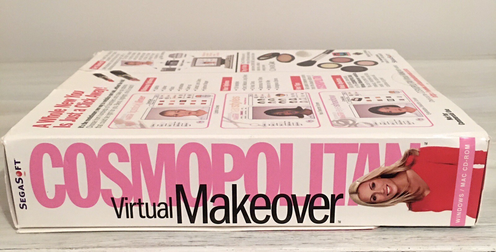 1997 Cosmopolitan Virtual Makeover & 1998 Style Pack 1 CD Set by SegaSoft