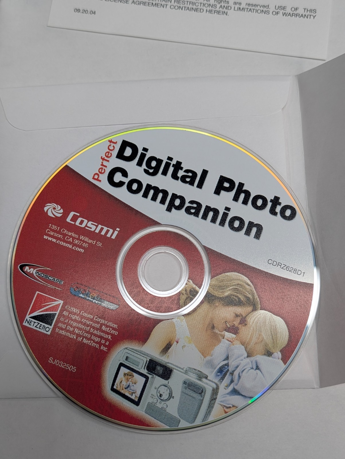 Digital Photo Companion Cosmi CD-Rom Windows 98SE ME XP 2005 PC Software