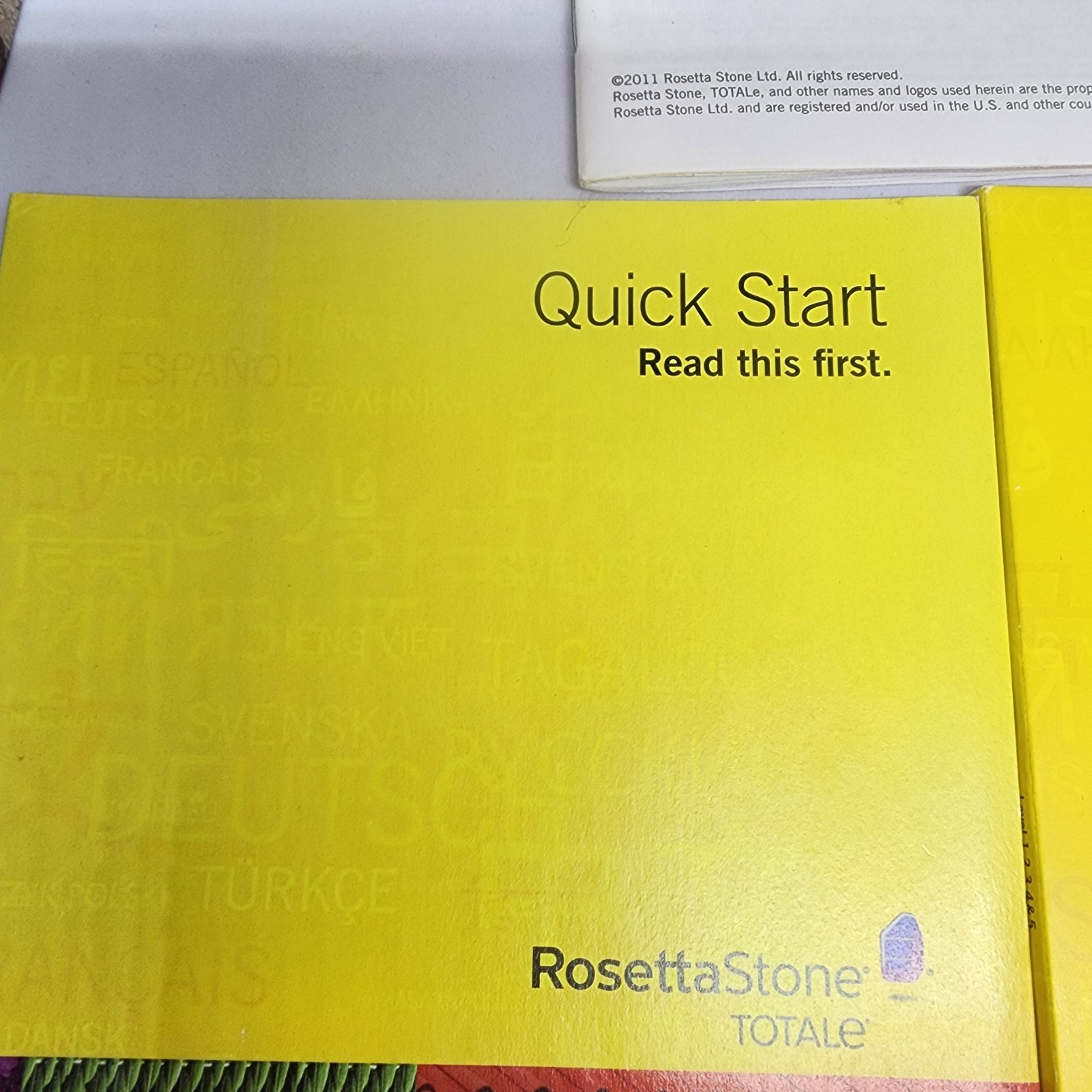 Rosetta Stone French Level 1-5 for PC, Mac Francais NO Headphones/Digital Code..