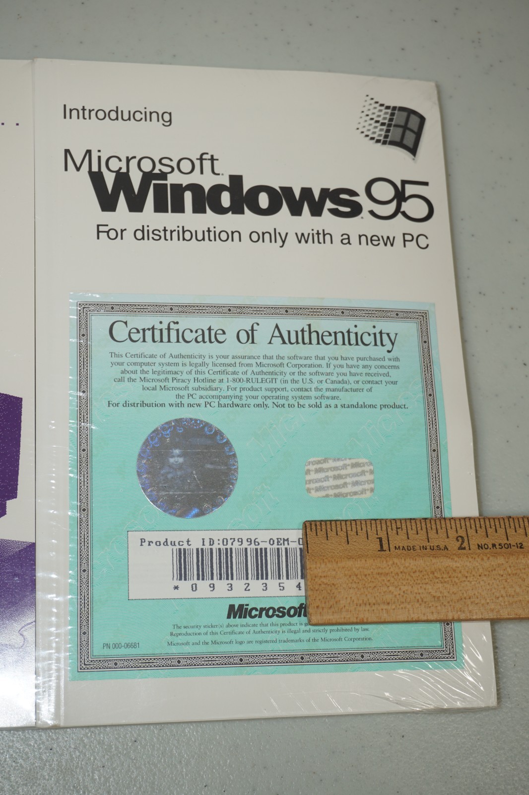 Sealed Compaq OEM Windows 95 & ProLinea PC Manual Quick Setup Book Vintage