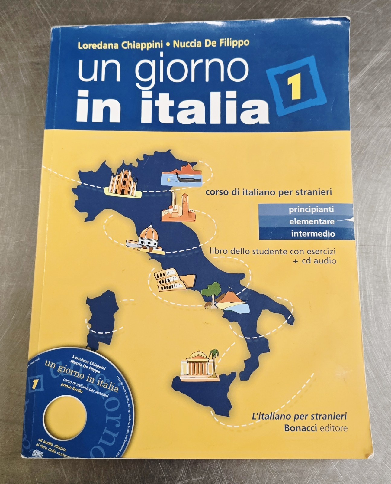 Un Giorno In Italia 1 Libro Dello Studente Con Esetcizi Lorefana Chiappini…
