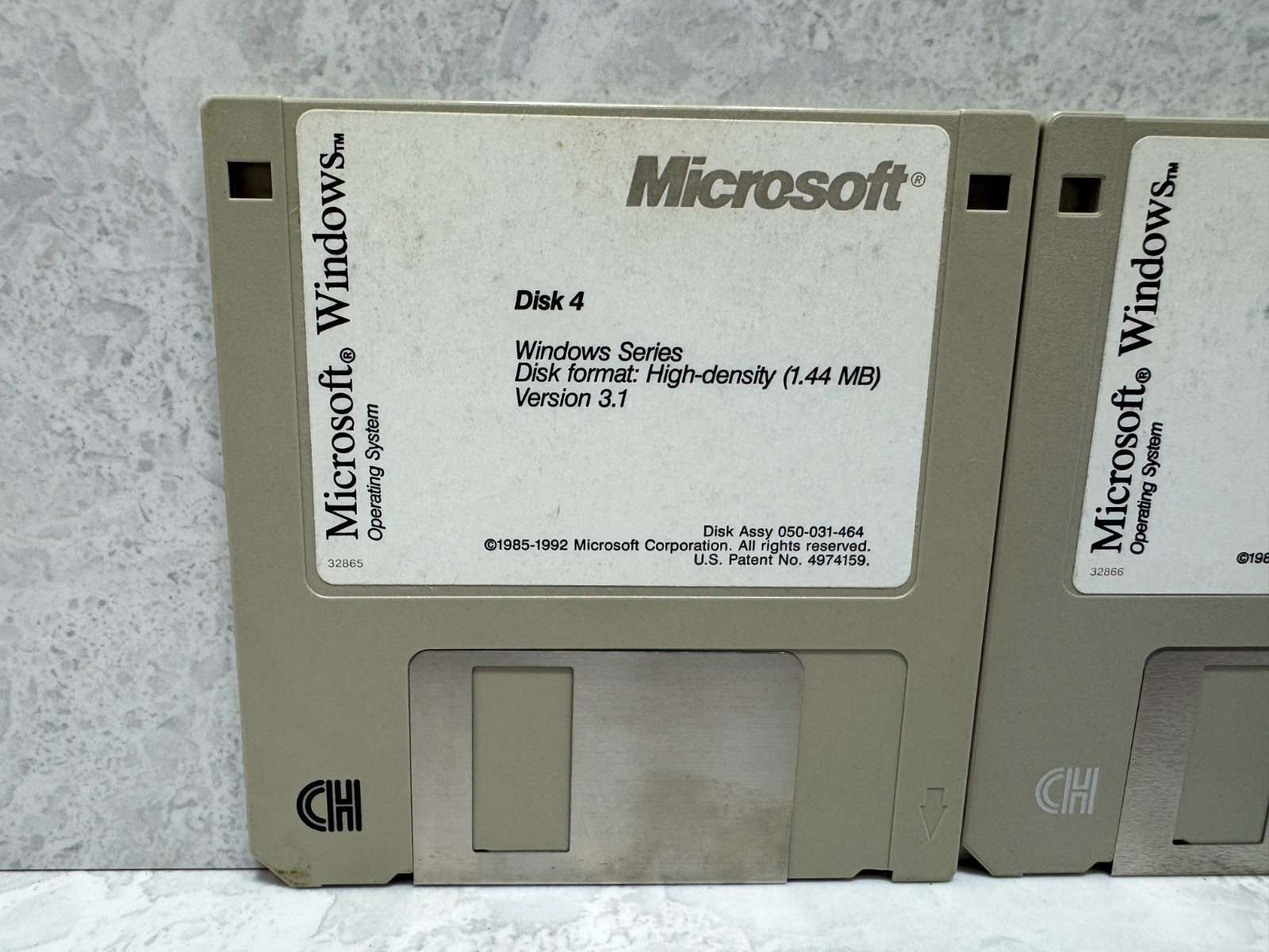 Microsoft Windows 3.1 Operating System 3.5″ Floppy Disk (1-6) Full Set Retail
