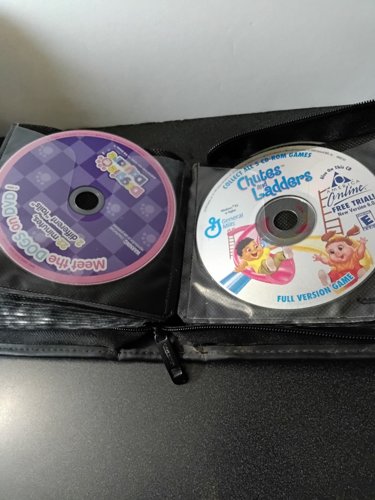 Case of Children Educational CD-ROM Game Lot