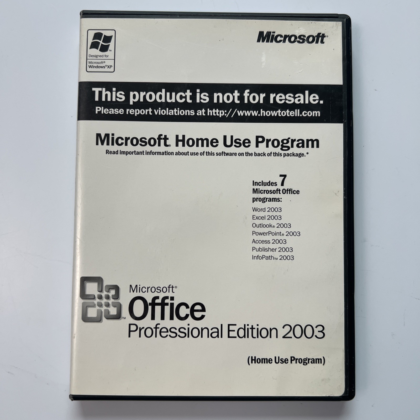 Microsoft Office Professional Edition 2003 – Home Use Program – with Product Key