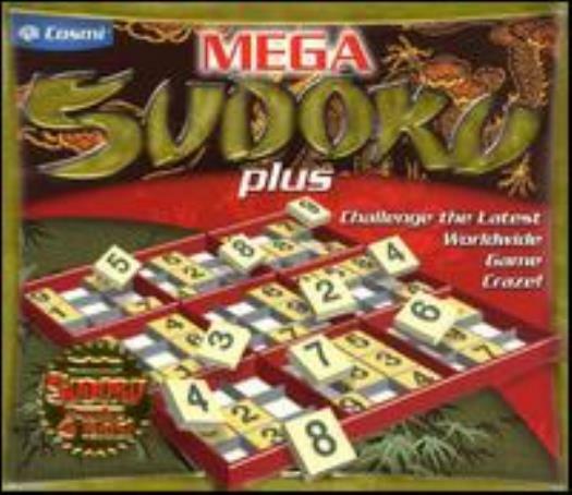 Mega Sudoku Plus PC CD match numbers or images challenging puzzle ordering game!