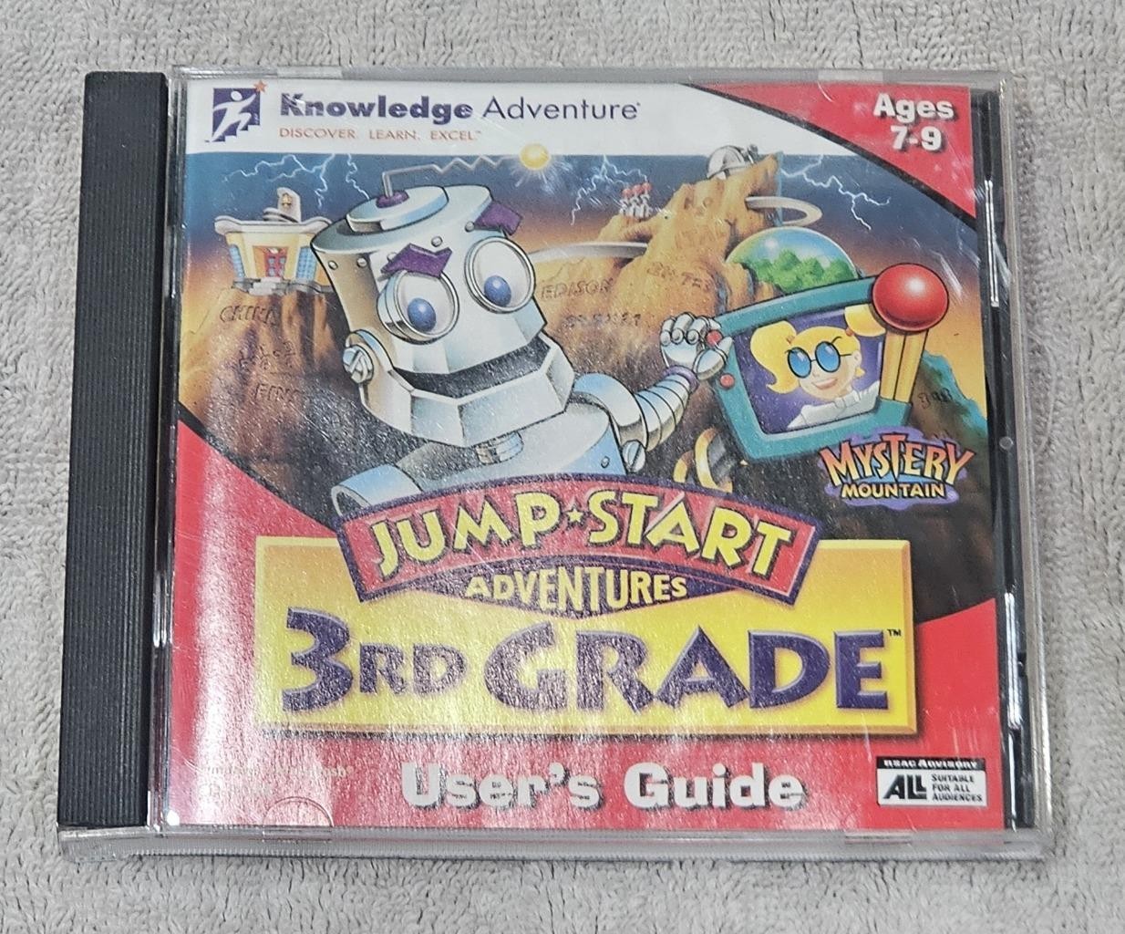 JumpStart 3rd Grade (7-9yrs) – Educational Game, Learning System PC MAC CD-ROM