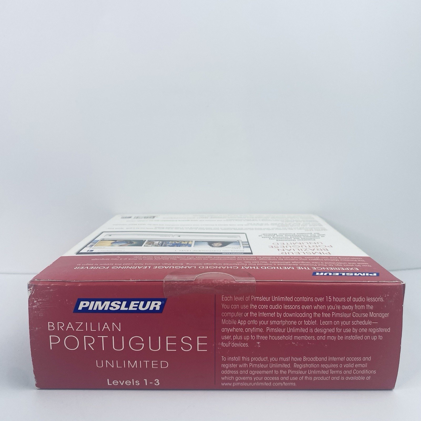 Pimsleur Brazilian Portuguese Unlimited Levels 1-3 PC Language Learning Software
