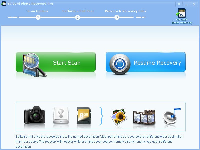SD Card Photo Recovery Professional