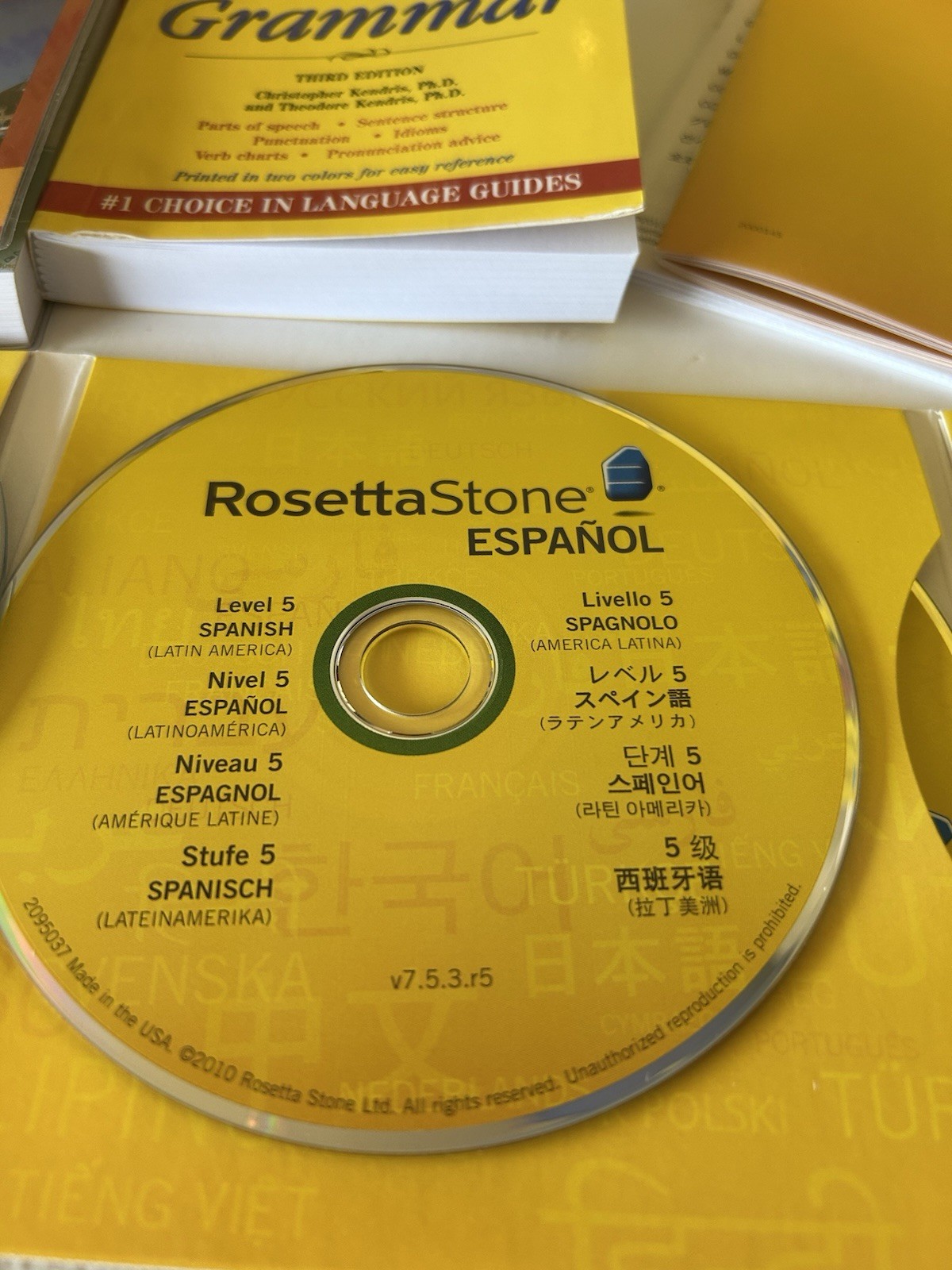 Rosetta Stone Español Spanish Latin Levels 1-5 Set Complete Set