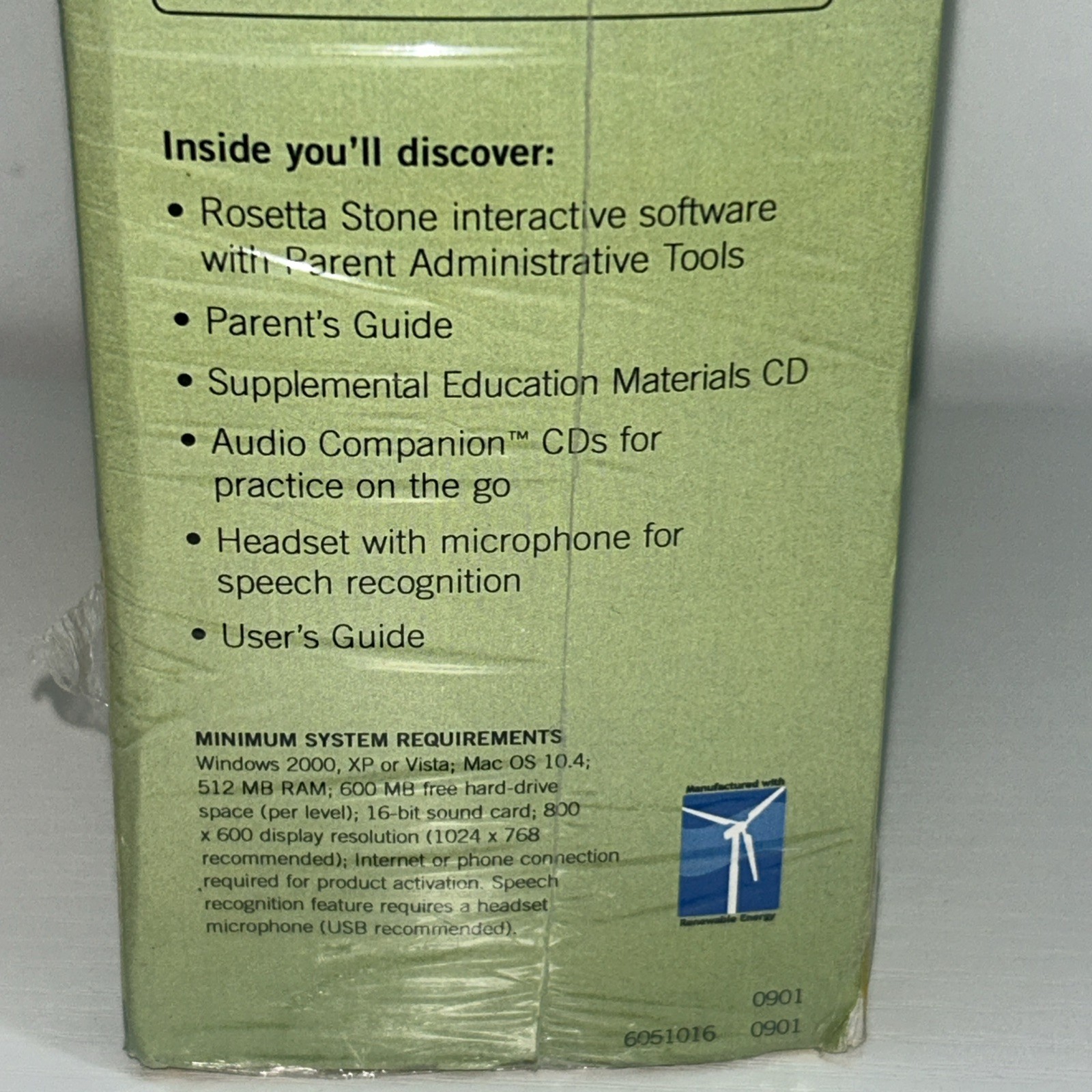 Rosetta Stone Homeschool German Level 1 including Audio Companion