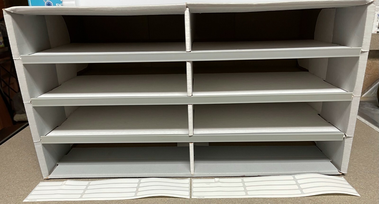 Bankers Box 8 Slot Organizer Cardboard Box (thick)