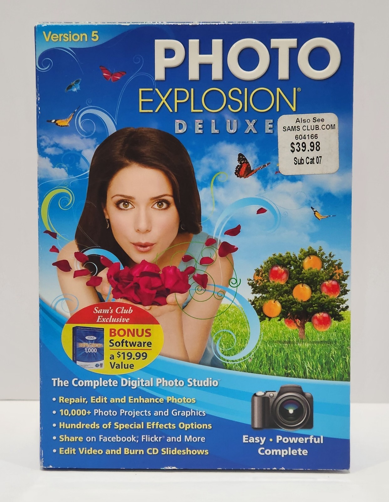 Nova PHOTO EXPLOSION Deluxe Version 5 Windows XP, Vista 7/8 Photo Edit Software