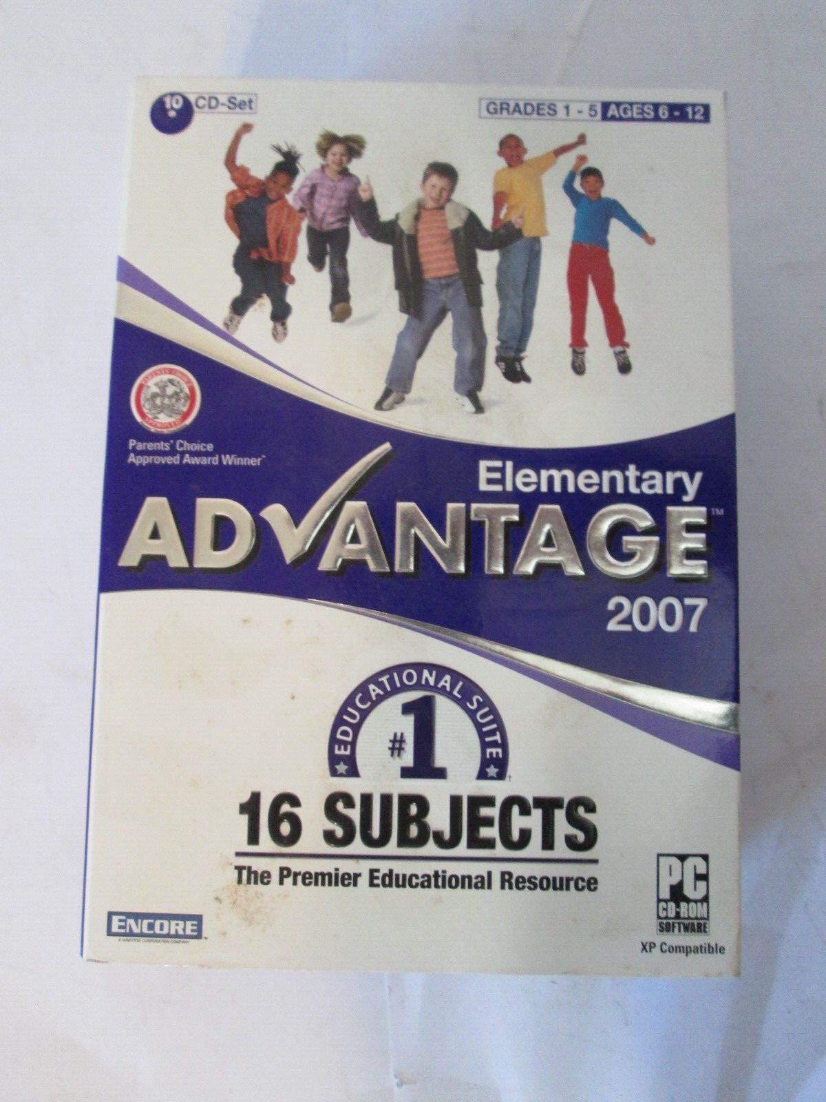 Encore Math Advantage 2007; PC/Mac; 10 CDs; New in Box, Trig, Calc